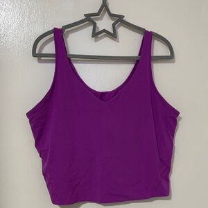 Lululemon Align Tank Top Size 20 Vivid Plum